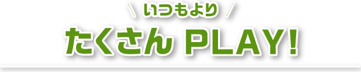 たくさんPLAY